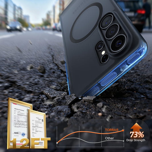 MagSafe-kotelo Samsung Galaxy S26 Ultra, Torras, Guardian, Musta