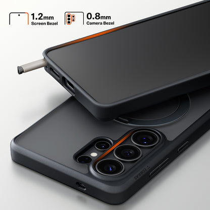 MagSafe-kotelo Samsung Galaxy S26 Ultra, Torras, Ostand Spin, Musta