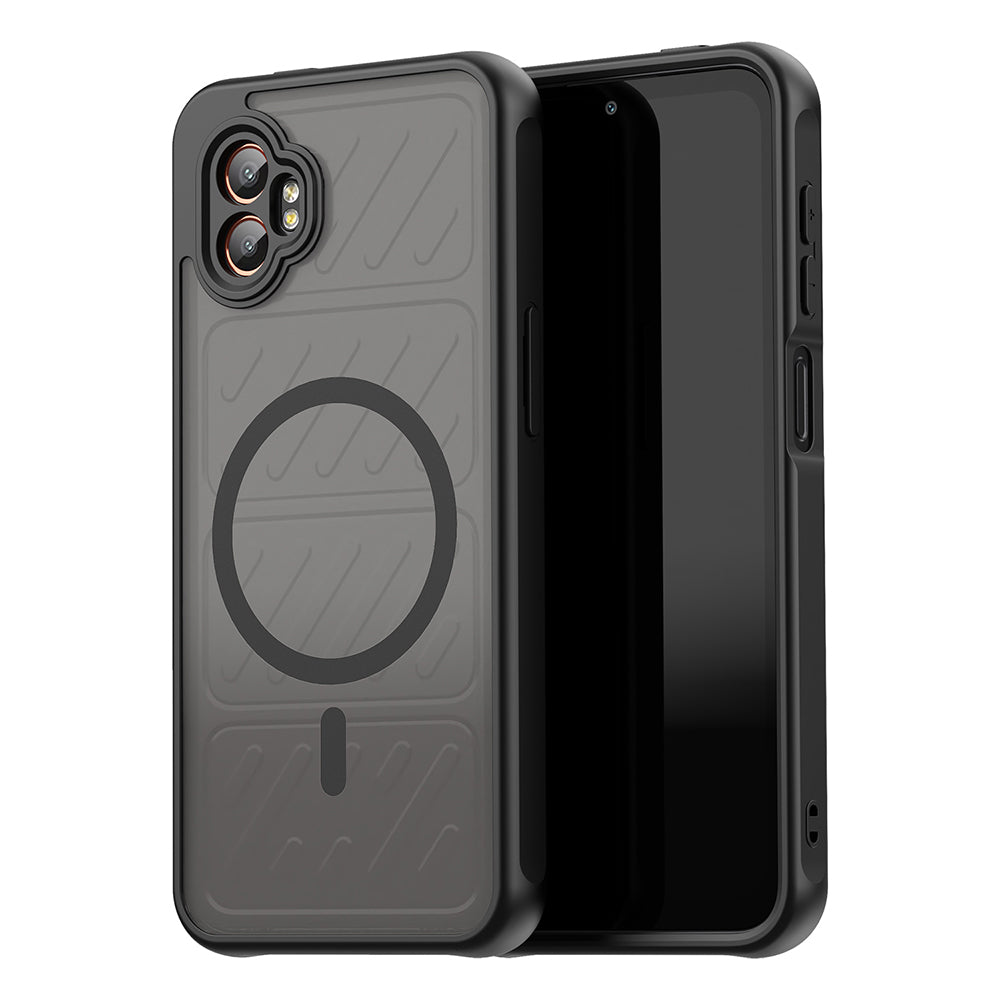 MagSafe-kuori Samsung Galaxy XCover7 Pro:lle, Techsuit, HaloFrost II, Musta
