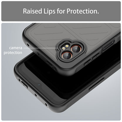 MagSafe-kuori Samsung Galaxy XCover7 Pro:lle, Techsuit, HaloFrost II, Musta