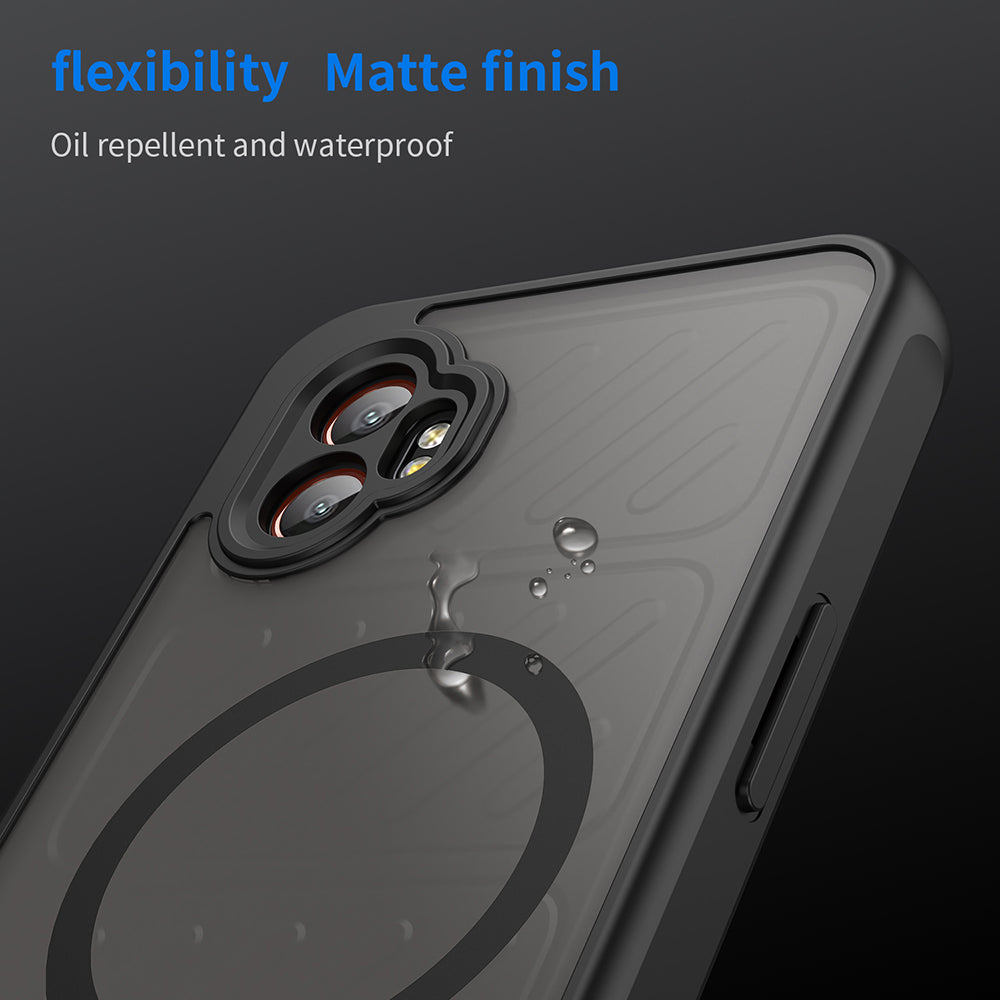 MagSafe-kuori Samsung Galaxy XCover7 Pro:lle, Techsuit, HaloFrost II, Musta