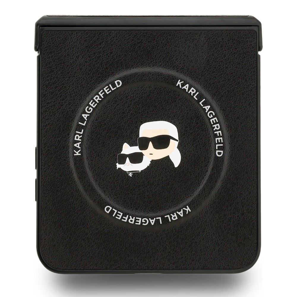 MagSafe-kotelo Samsung Galaxy Z Flip7 F766:lle, Karl Lagerfeld, Karl & Choupette Pins, Musta