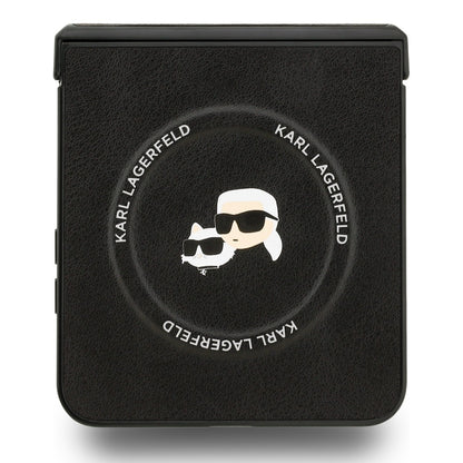 MagSafe-kotelo Samsung Galaxy Z Flip7 F766:lle, Karl Lagerfeld, Karl & Choupette Pins, Musta