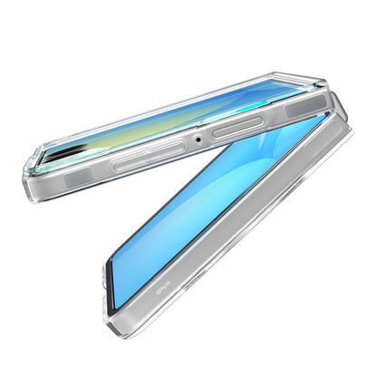 MagSafe-kuori Samsung Galaxy Z Flip7 F766:lle, Spigen, Air Skin, Läpinäkyvä ACS09556