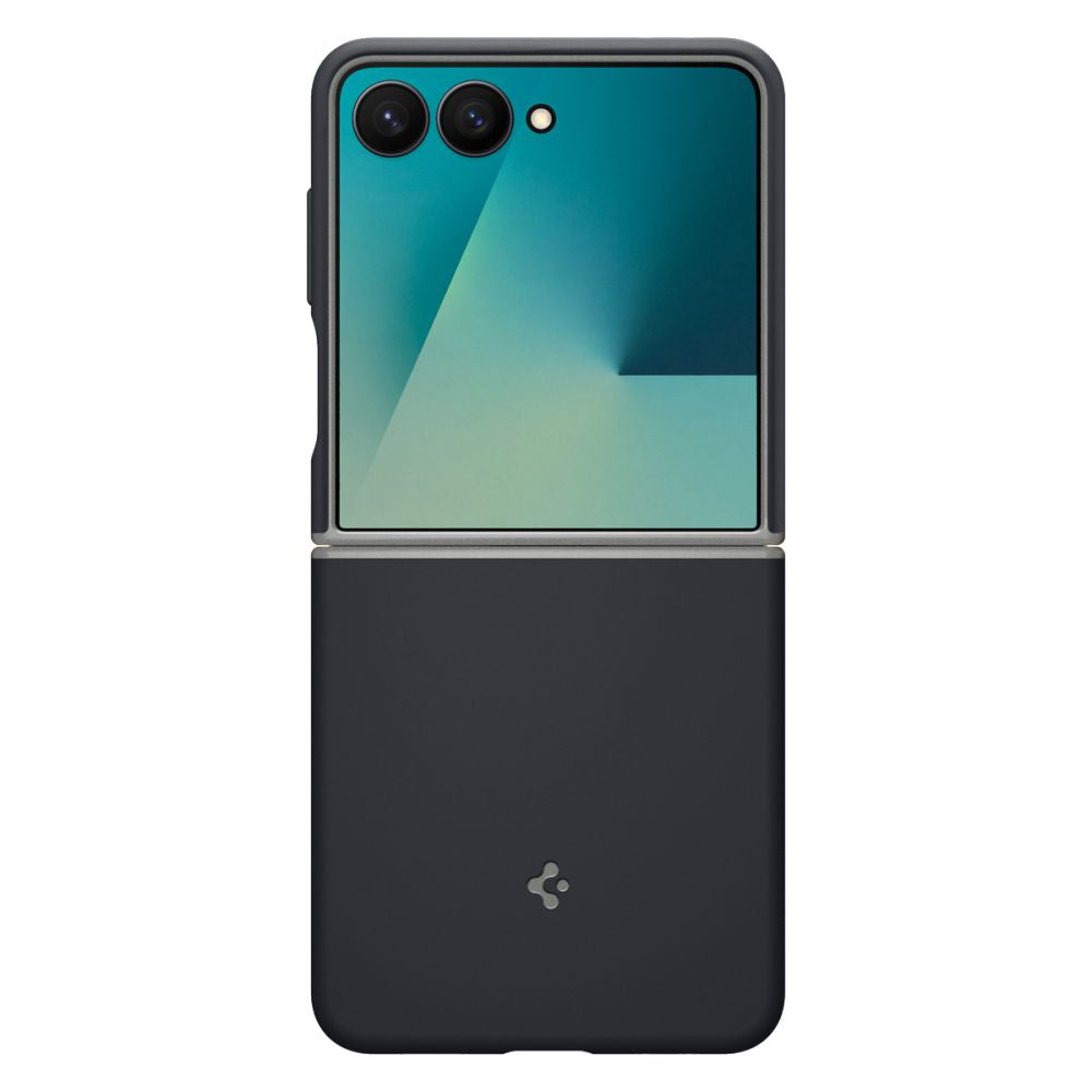 MagSafe-kotelo Samsung Galaxy Z Flip7 F766:lle, Spigen, Caseology Nano Pop, Musta