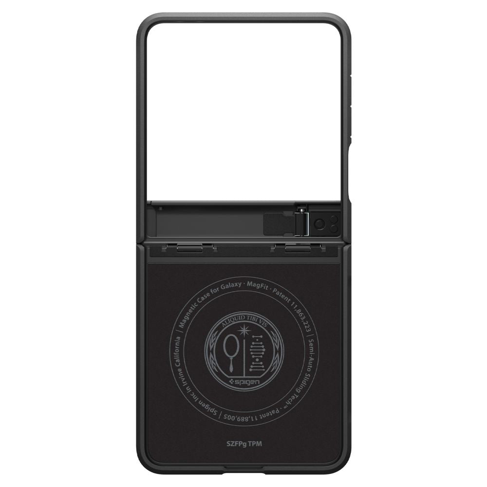 MagSafe-kotelo Samsung Galaxy Z Flip7 F766:lle, Spigen, Tough Armor Pro, Musta ACS09561