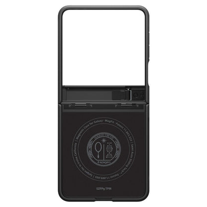 MagSafe-kotelo Samsung Galaxy Z Flip7 F766:lle, Spigen, Tough Armor Pro, Musta ACS09561