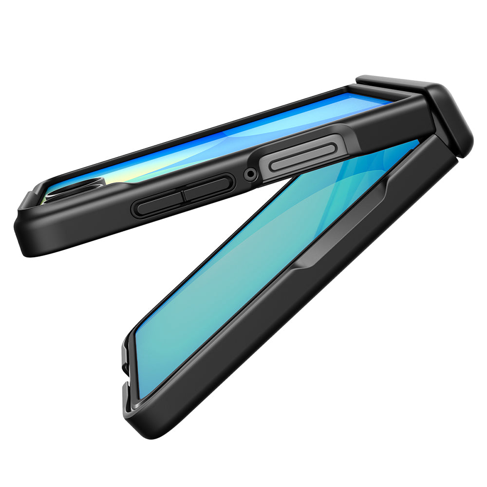 MagSafe-kuori Samsung Galaxy Z Flip8 F776:lle, Spigen, Air Fit Pro, Musta ACS11511