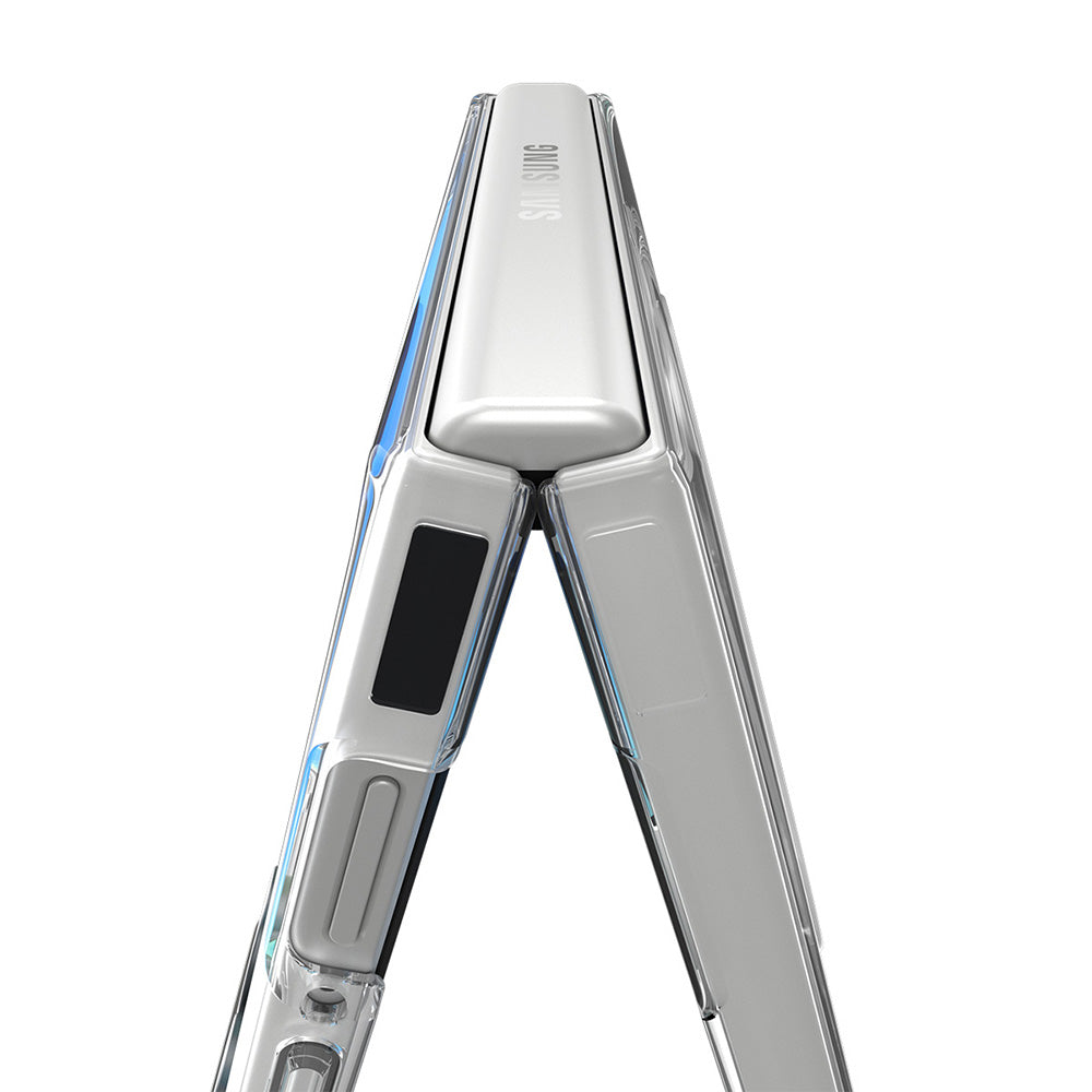 MagSafe-kuori Samsung Galaxy Z Flip8 F776:lle, Spigen, Air Skin, Kirkas Valkoinen ACS11521