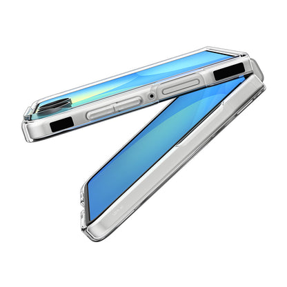 MagSafe-kuori Samsung Galaxy Z Flip8 F776:lle, Spigen, Air Skin, Kirkas Valkoinen ACS11521