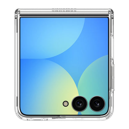 MagSafe-kuori Samsung Galaxy Z Flip8 F776:lle, Spigen, Ultra Hybrid Pro, Kirkas Valkoinen ACS11524