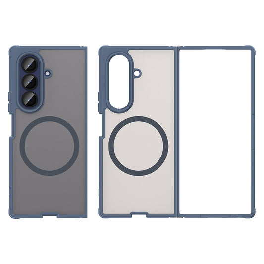 MagSafe-kuori Samsung Galaxy Z Fold7 F966:lle, Techsuit, HaloFrost II, Laivastonsininen
