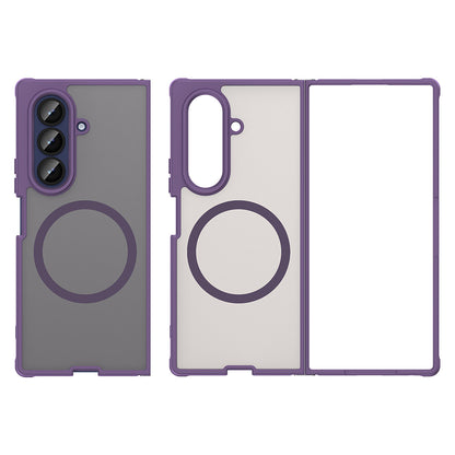 MagSafe-kuori Samsung Galaxy Z Fold7 F966:lle, Techsuit, HaloFrost II, Violetti
