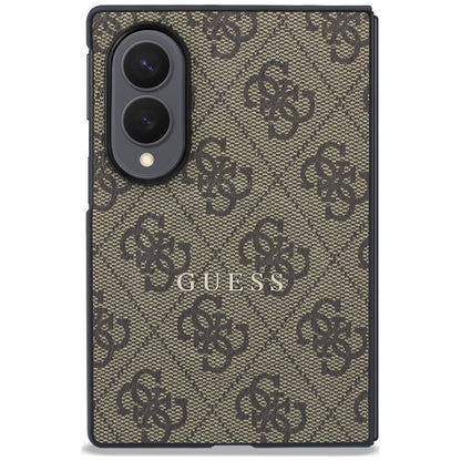 MagSafe-kuori Samsung Galaxy Z Fold8 F971:lle, Guess, 4G Leather Classic, Ruskea