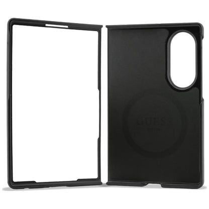 MagSafe-kuori Samsung Galaxy Z Fold8 F971:lle, Guess, 4G Leather Classic, Ruskea