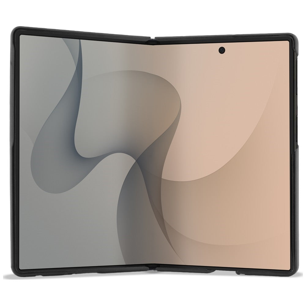 MagSafe-kuori Samsung Galaxy Z Fold8 F971:lle, Guess, 4G Leather Classic, Ruskea