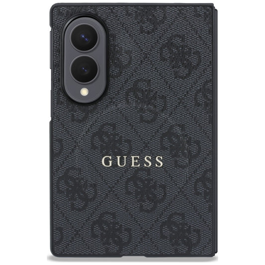 MagSafe-kuori Samsung Galaxy Z Fold8 F971:lle, Guess, 4G Leather Classic, Musta