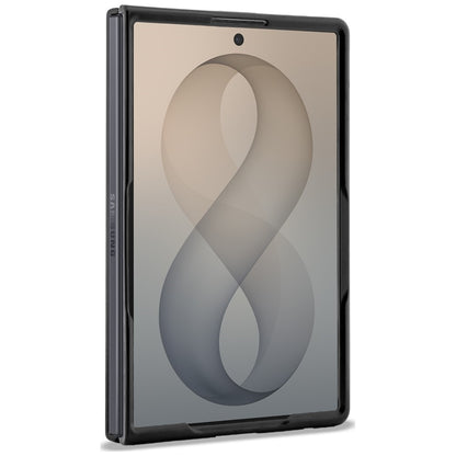 MagSafe Case for Samsung Galaxy Z Fold8 F971, Guess, 4G Leather Classic, Black