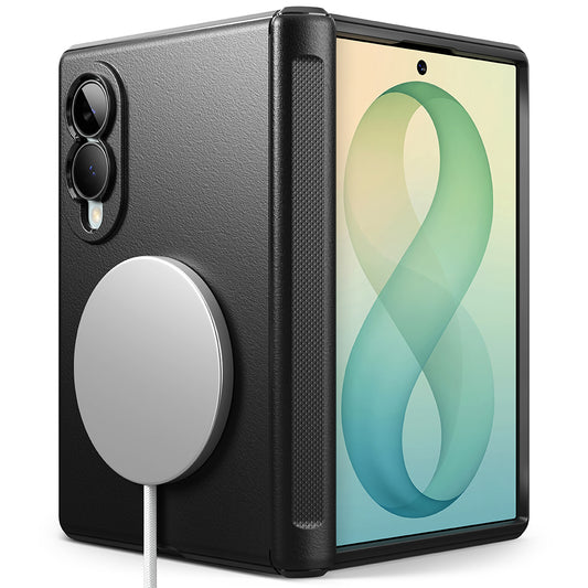 MagSafe-kuori Samsung Galaxy Z Fold8 F971:lle, Ringke, Onyx Flap, Musta