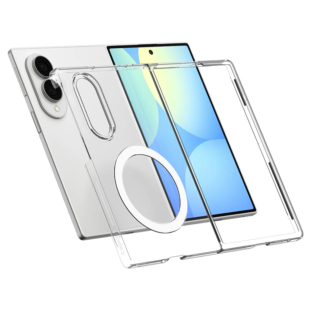 MagSafe-kuori Samsung Galaxy Z Fold8 F971:lle, Spigen, Air Skin, Kirkas Valkoinen ACS11952