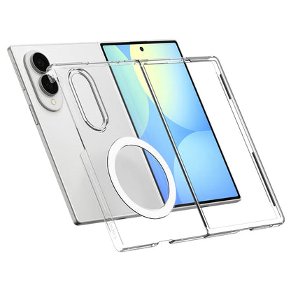 MagSafe-kuori Samsung Galaxy Z Fold8 F971:lle, Spigen, Air Skin, Kirkas Valkoinen ACS11952