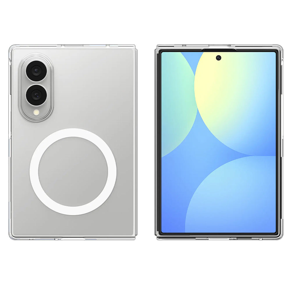 MagSafe-kuori Samsung Galaxy Z Fold8 F971:lle, Spigen, Air Skin, Kirkas Valkoinen ACS11952