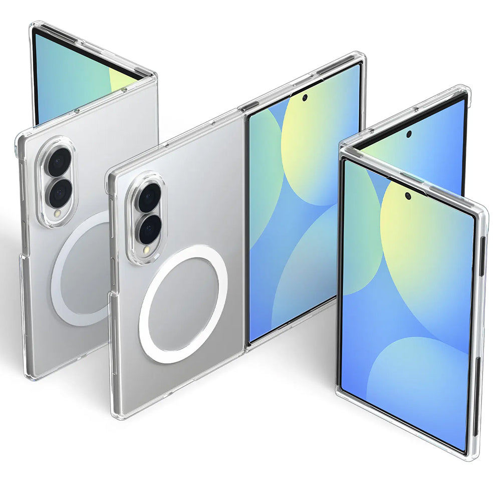 MagSafe-kuori Samsung Galaxy Z Fold8 F971:lle, Spigen, Air Skin, Kirkas Valkoinen ACS11952
