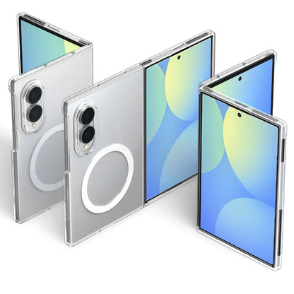 MagSafe-kuori Samsung Galaxy Z Fold8 F971:lle, Spigen, Air Skin, Kirkas Valkoinen ACS11952
