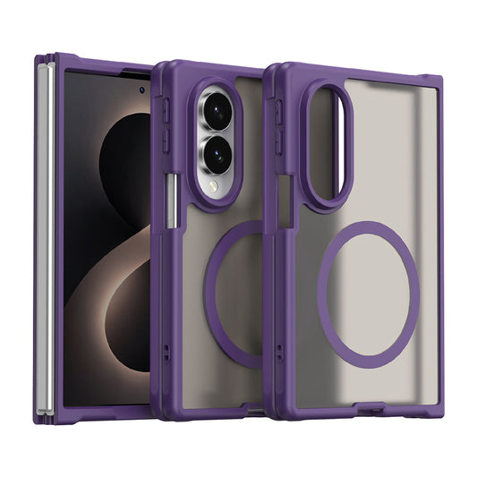 MagSafe-kuori Samsung Galaxy Z Fold8 F971:lle, Techsuit, HaloFrost II, Violetti