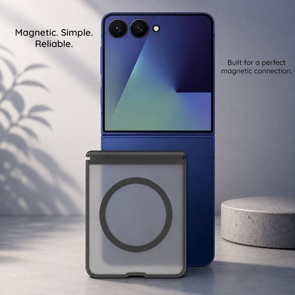 MagSafe-kuori Samsung Galaxy Z Fold8 F976:lle, Blueo, ihoystävällinen pudotussuojalla, harmaa