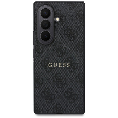MagSafe-kuori Samsung Galaxy Z Fold8 Ultra F976:lle, Guess, 4G Leather Classic, Musta