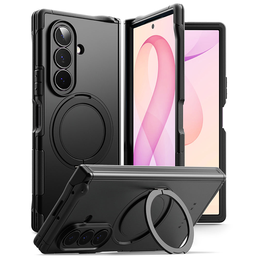 MagSafe-kuori Samsung Galaxy Z Fold8 Ultra F976:lle, Ringke, Alles, Musta