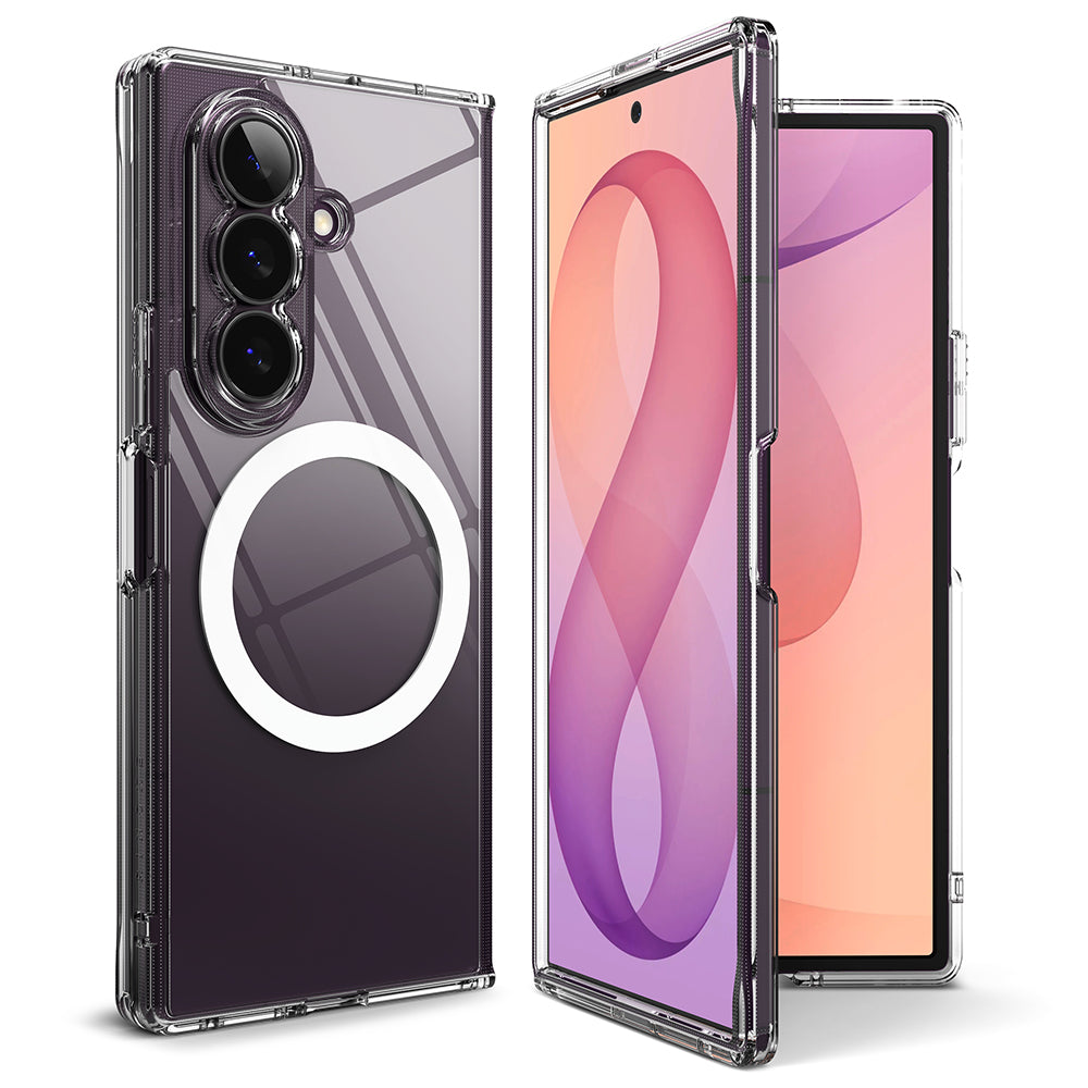 MagSafe-kuori Samsung Galaxy Z Fold8 Ultra F976:lle, Ringke, Fusion, Läpinäkyvä