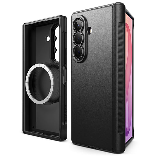 MagSafe-kuori Samsung Galaxy Z Fold8 Ultra F976:lle, Ringke, Onyx Flap, Musta