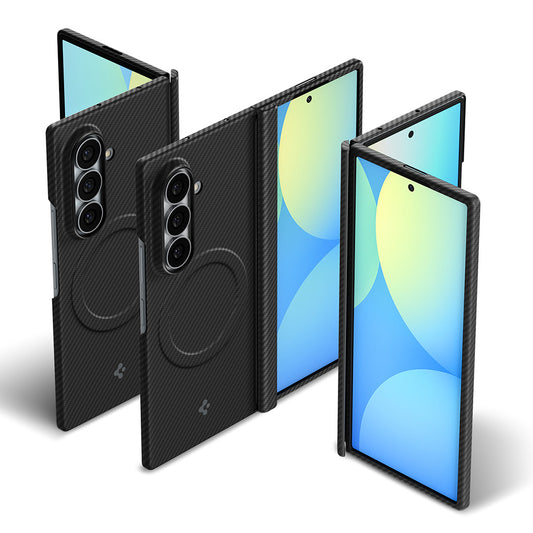 MagSafe-kuori Samsung Galaxy Z Fold8 Ultra F976:lle, Spigen, Air Skin, Laivastonsininen ACS11852