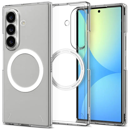 MagSafe-kuori Samsung Galaxy Z Fold8 Ultra F976:lle, Spigen, Air Skin, Kirkas Valkoinen ACS11505