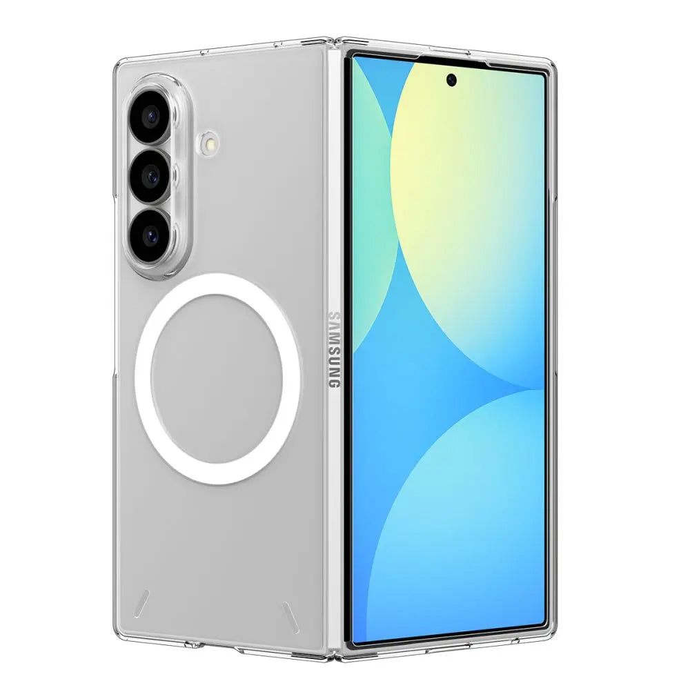MagSafe-kuori Samsung Galaxy Z Fold8 Ultra F976:lle, Spigen, Air Skin, Kirkas Valkoinen ACS11505