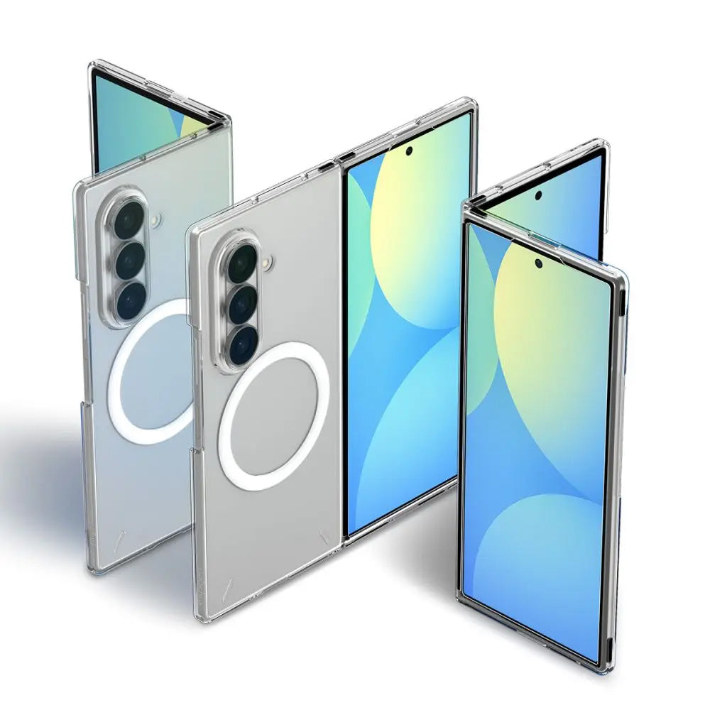 MagSafe-kuori Samsung Galaxy Z Fold8 Ultra F976:lle, Spigen, Air Skin, Kirkas Valkoinen ACS11505