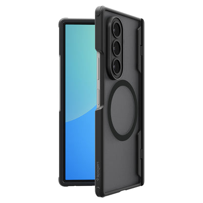 MagSafe-kuori Samsung Galaxy Z Fold8 Ultra F976:lle, Spigen, Ultra Hybrid Pro, Matta Musta ACS12102