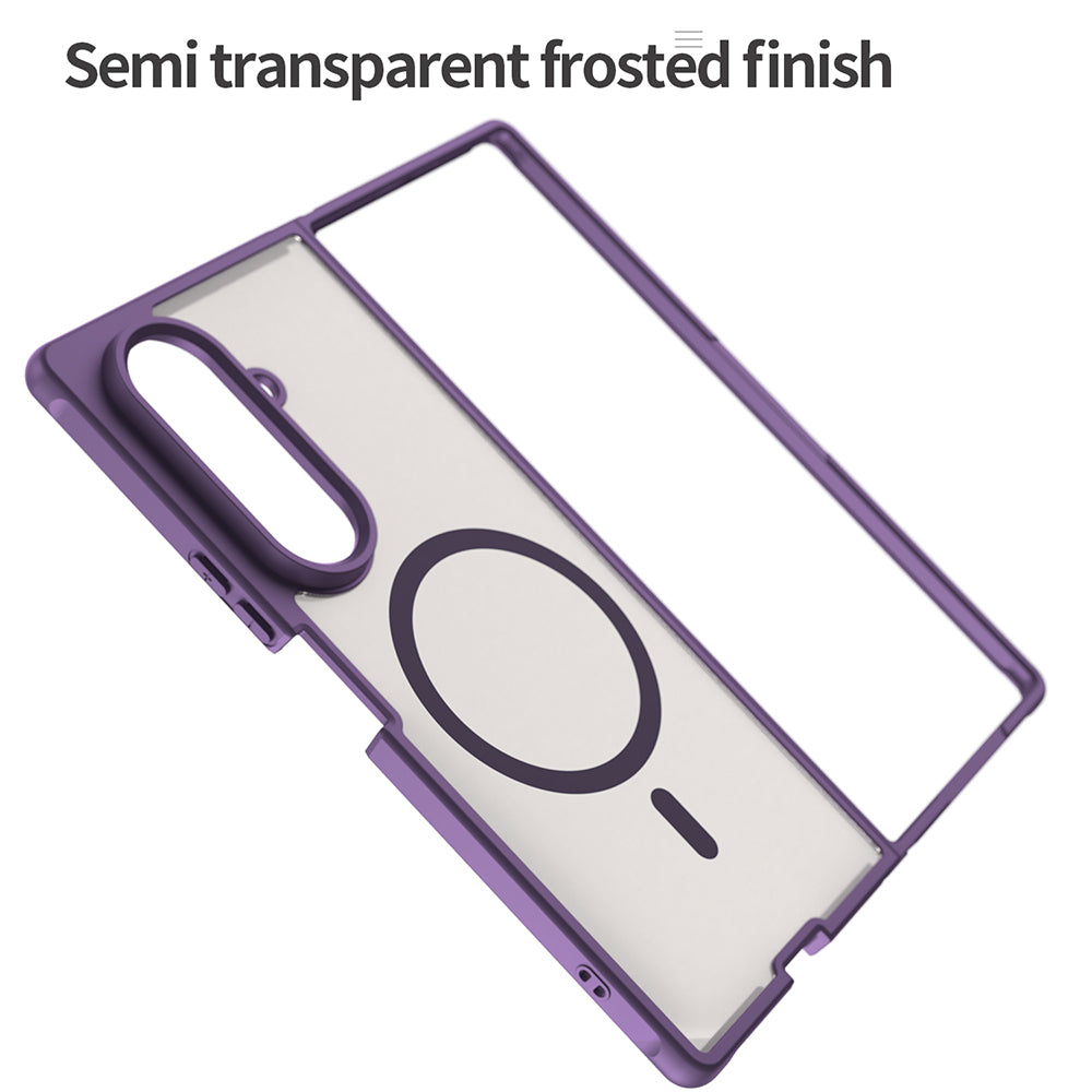 MagSafe-kuori Samsung Galaxy Z Fold8 Ultra F976:lle, Techsuit, HaloFrost II, Violetti