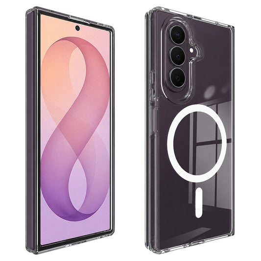 MagSafe-kuori Samsung Galaxy Z Fold8 Ultra F976:lle, Techsuit, Pro, Läpinäkyvä