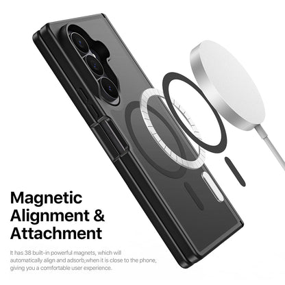 MagSafe-kuori Samsung Galaxy Z Fold8 Ultra F976 / Z Fold7 F966:lle, DUX DUCIS, Yind, Musta