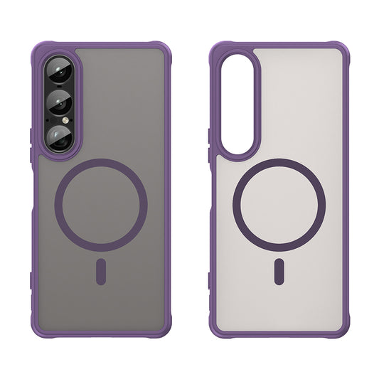 MagSafe-kuori Sony Xperia 1 VII:lle, Techsuit, HaloFrost II, Violetti