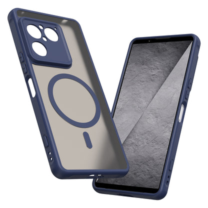 MagSafe-kuori Sony Xperia 1 VIII:lle, Techsuit, HaloFrost II, Laivastonsininen