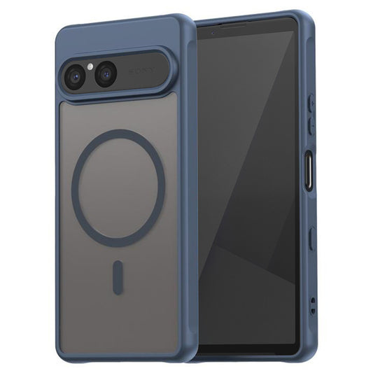 MagSafe-kotelo Sony Xperia 10 VII:lle, Techsuit, HaloFrost II, Tummansininen