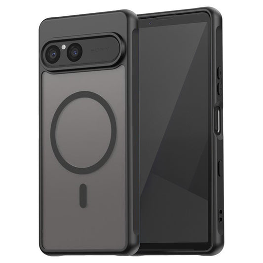 MagSafe-kotelo Sony Xperia 10 VII:lle, Techsuit, HaloFrost II, Musta