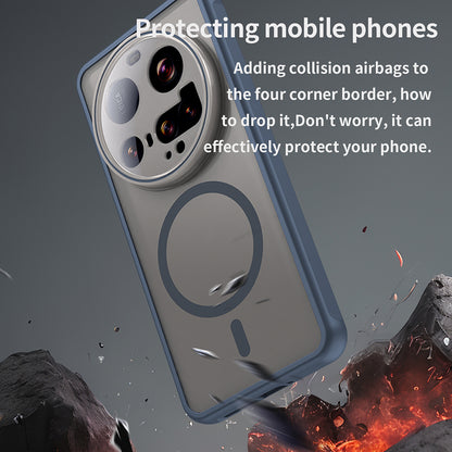 MagSafe-kuori Xiaomi 15 Ultralle, Techsuit, HaloFrost II, Laivastonsininen