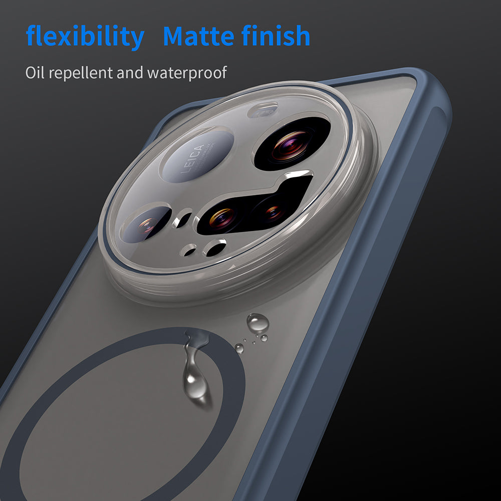 MagSafe-kuori Xiaomi 15 Ultralle, Techsuit, HaloFrost II, Laivastonsininen