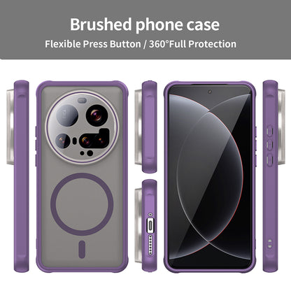 MagSafe Case for Xiaomi 15 Ultra, Techsuit, HaloFrost II, Purple