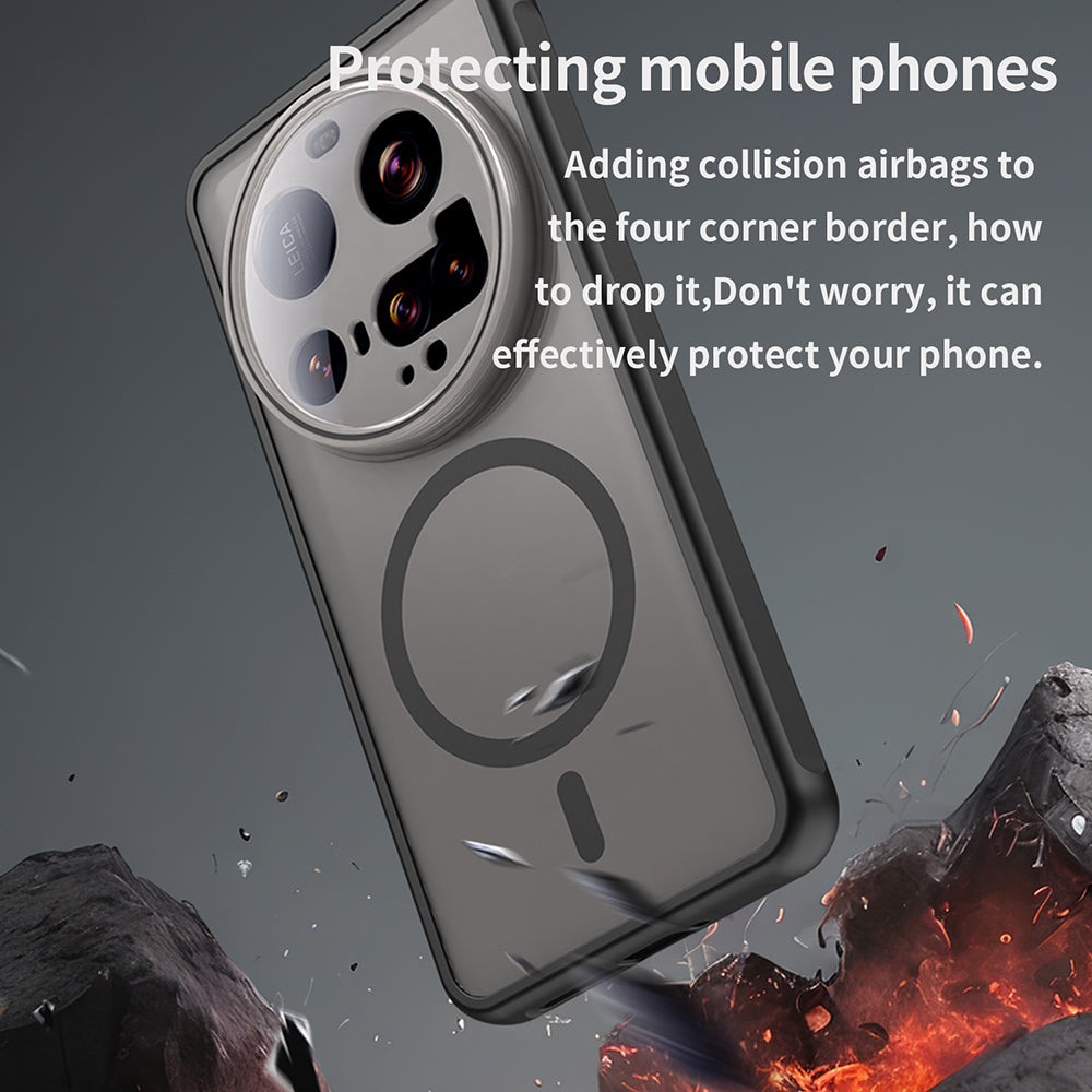 MagSafe-kuori Xiaomi 15 Ultralle, Techsuit, HaloFrost II, Musta